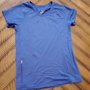 Oiselle Wazzie Wool Short Sleeve Top sz 6